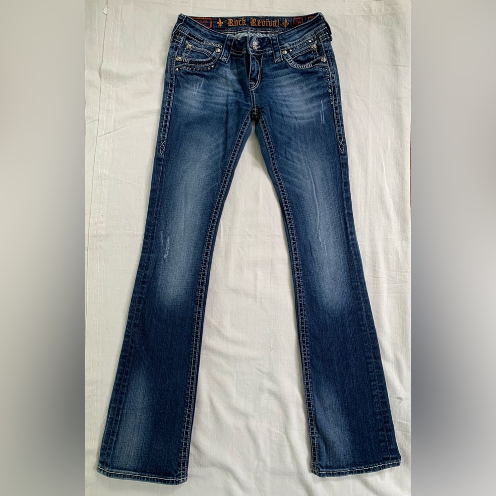Rock Revival Boot Cut Elaina Denim Size 26